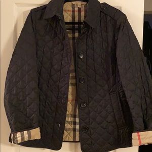 Burberry quilted jacket